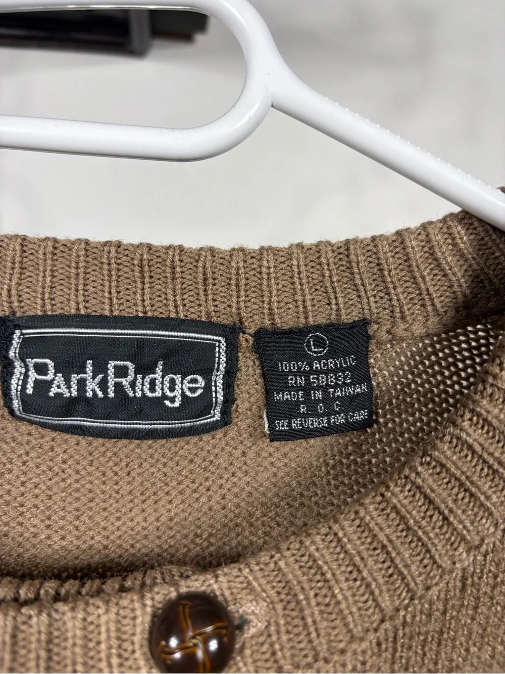 ParkRidge camel crewneck